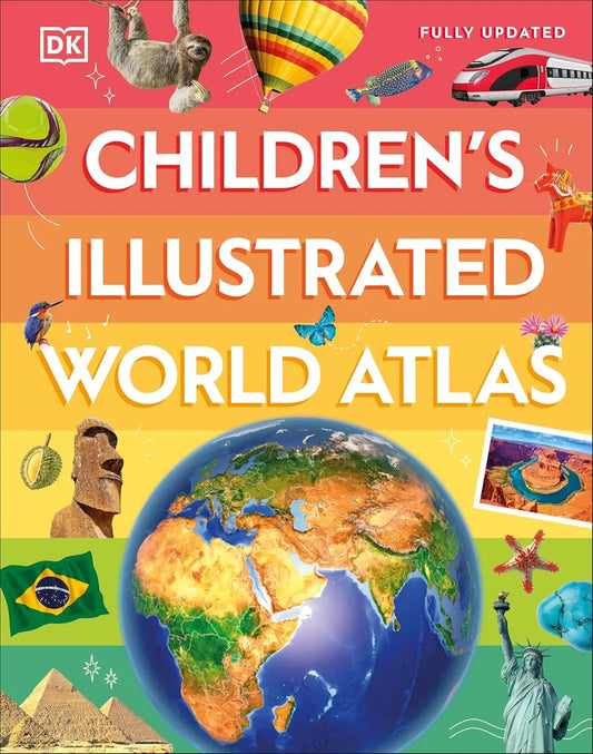  DK Childrens - Illustrated World Atlas