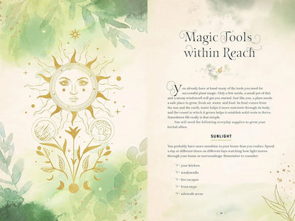 Herbal Magic Journal - Spells, Rituals, and Writing Prompts


