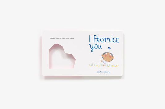 Card with heart cutout and 'I Promise You' text on a white background