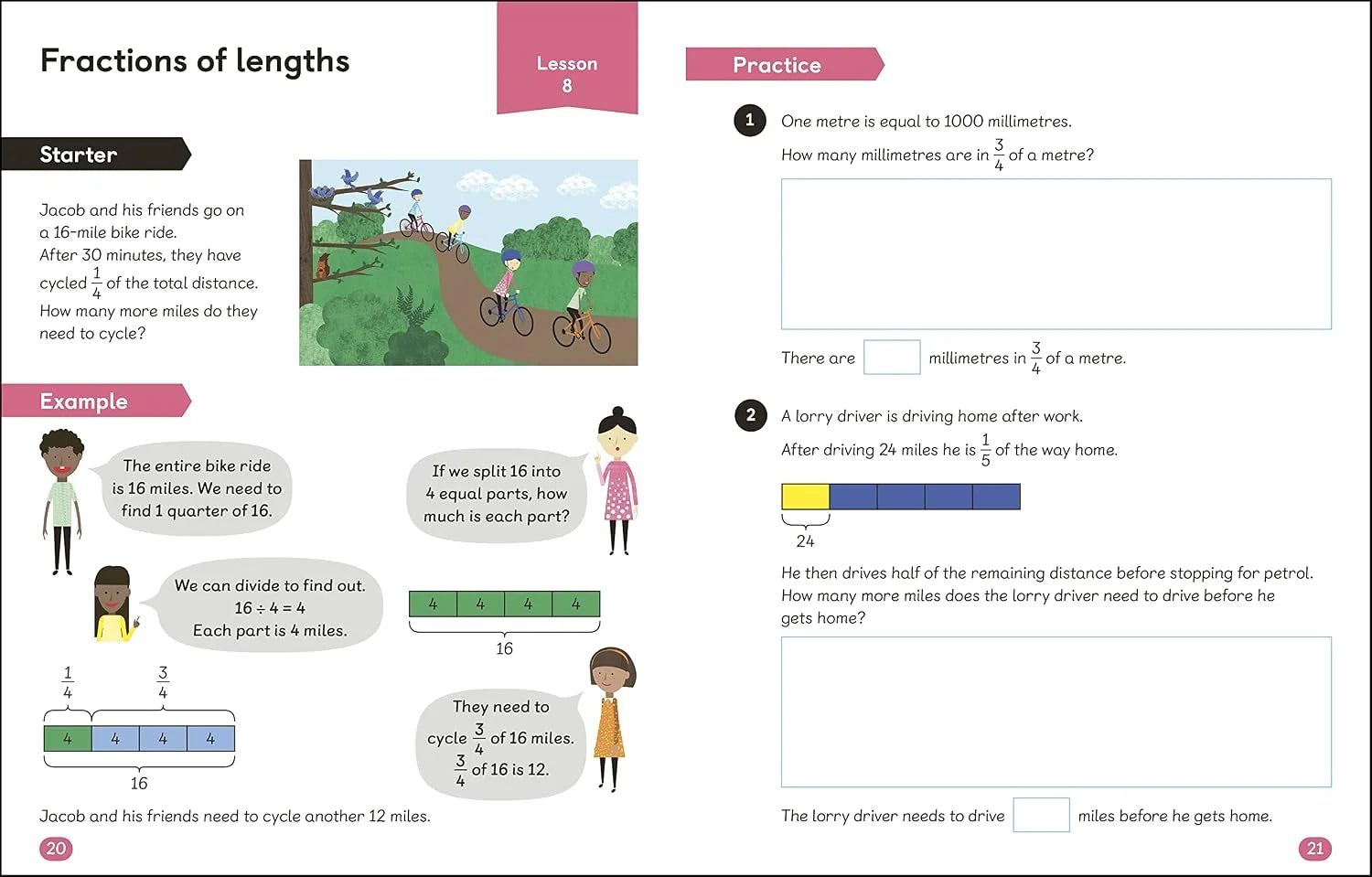 Media: Maths ― No Problem! Fractions and Decimals (Master Maths at Home)
