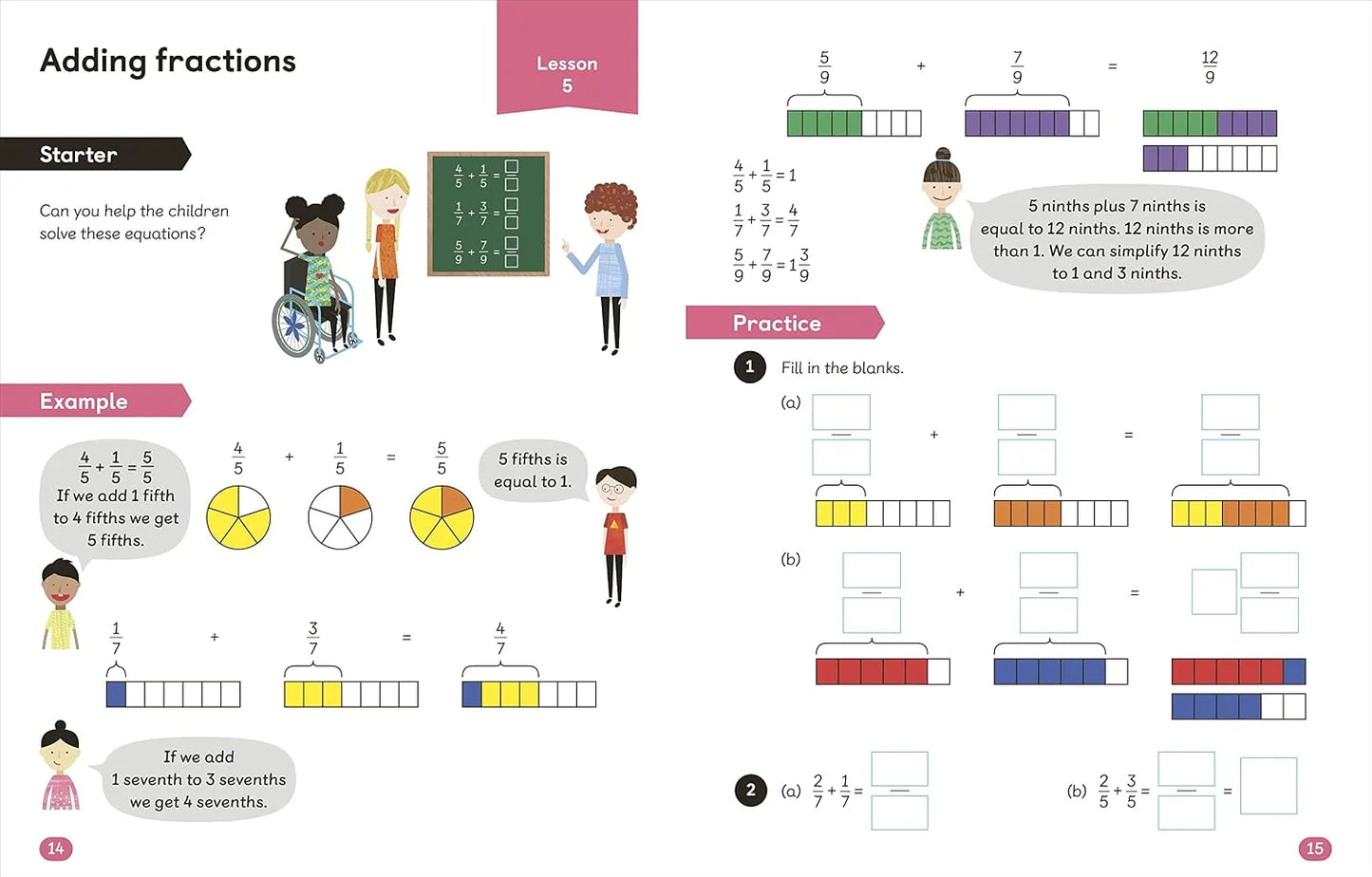 Media: Maths ― No Problem! Fractions and Decimals (Master Maths at Home)
