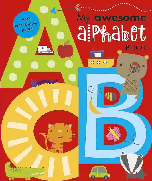 My Awesome Alphabet Book – A Fun, Interactive Way to Learn the Alphabet!