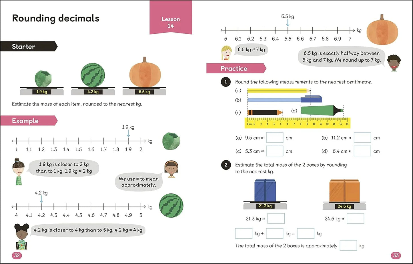 Media: Maths ― No Problem! Fractions and Decimals (Master Maths at Home)
