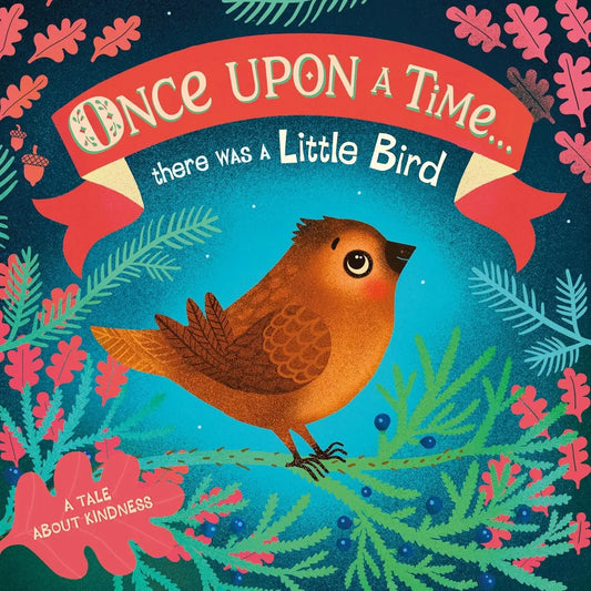 Book cover with a bird illustration and text 'Once Upon a Time... there was a Little Bird'