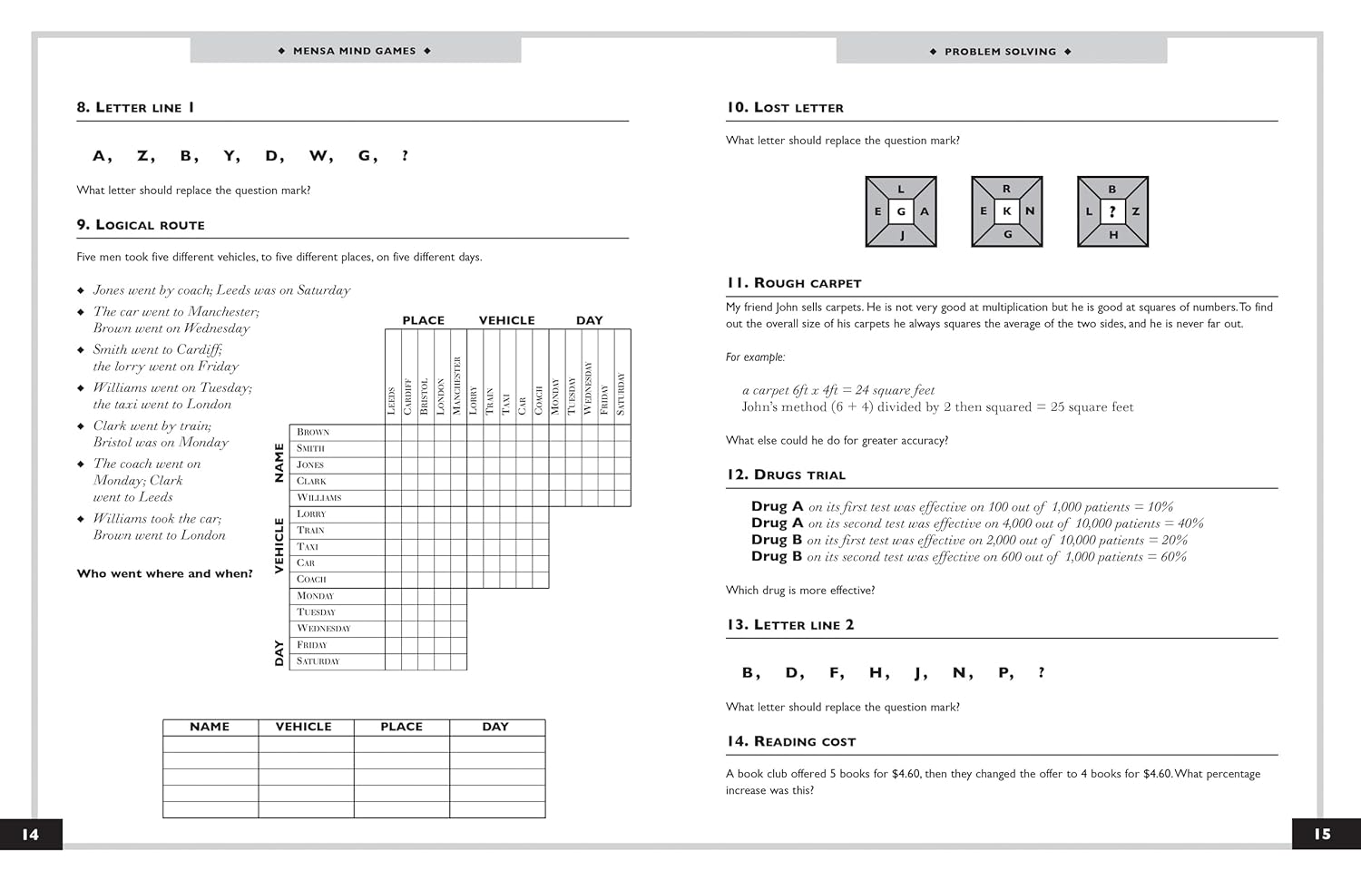 Page from a book or document with text, tables, and diagrams on a white background.