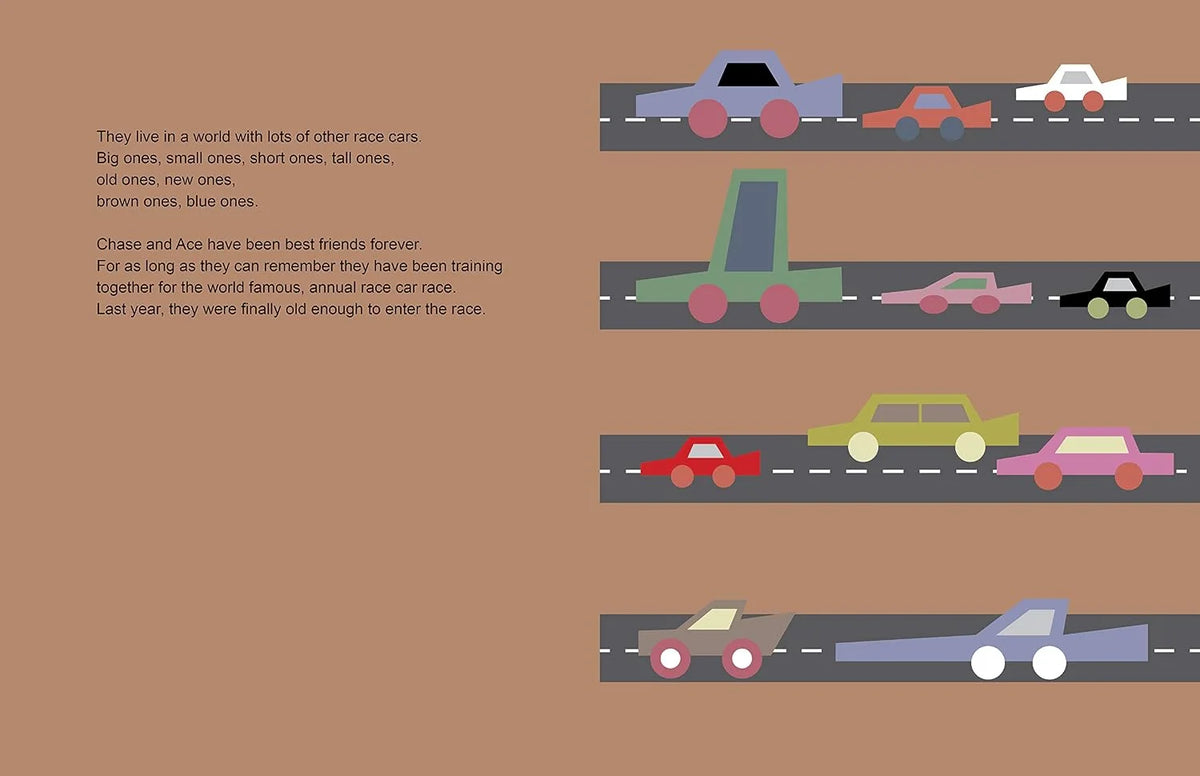 Race Cars - A children's book about white privilege
