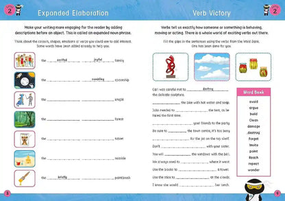 Vocabulary Ninja Workbook - Learning at Home