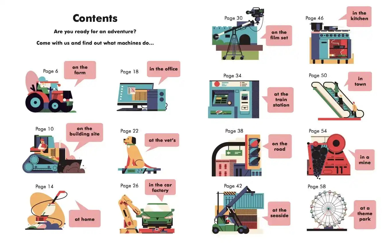 What Do Machines Do All Days