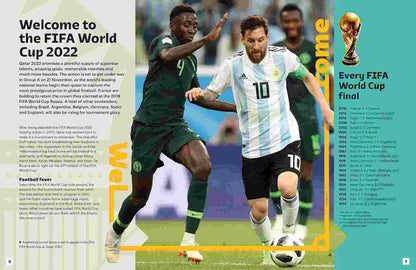 FIFA World Cup Qatar 2022 Kids' Fact File Football Facts & Players Book for Kids