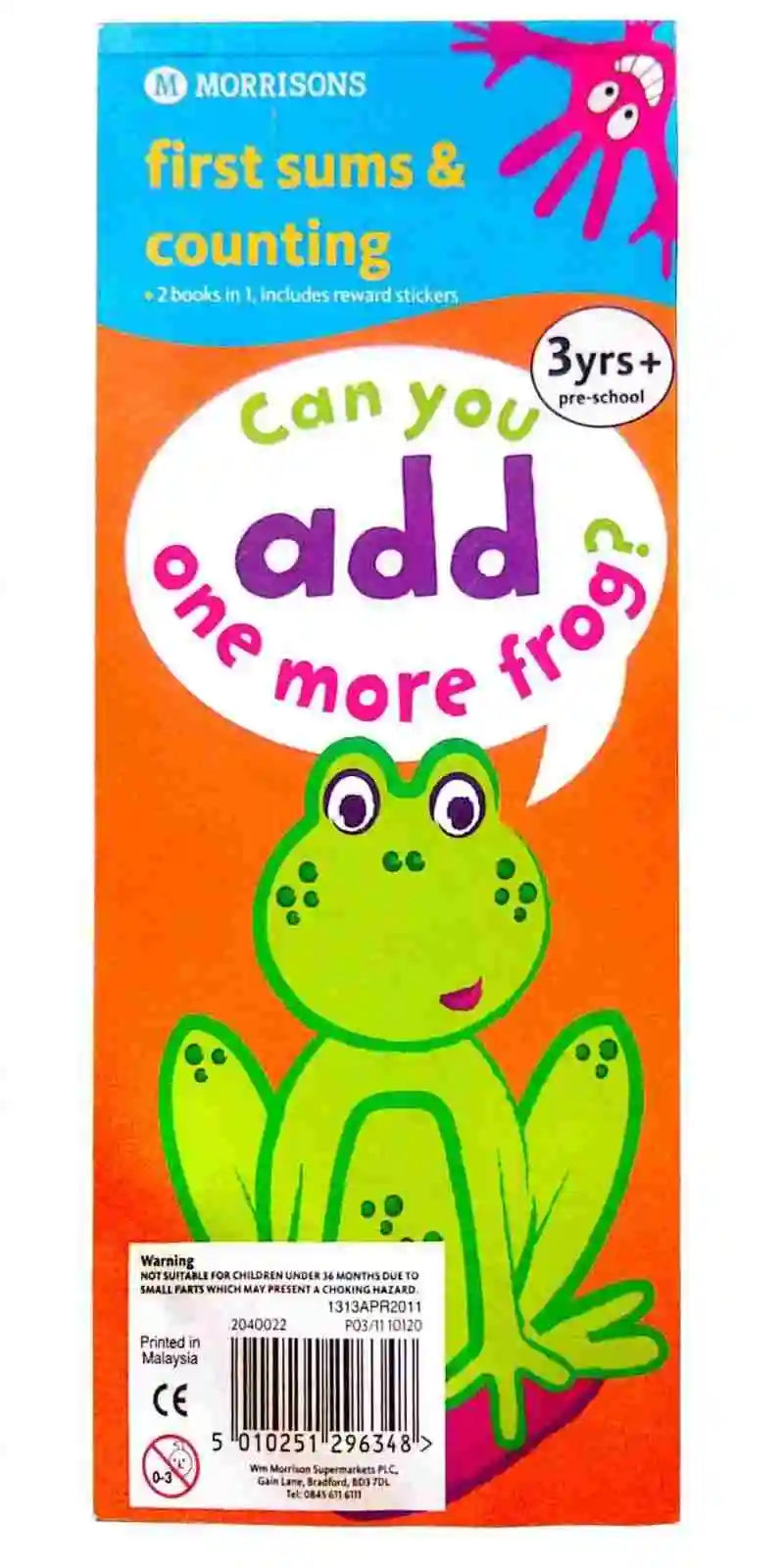 Counting & First Sums: Can you count from 1 to 10? | 2 Books in 1