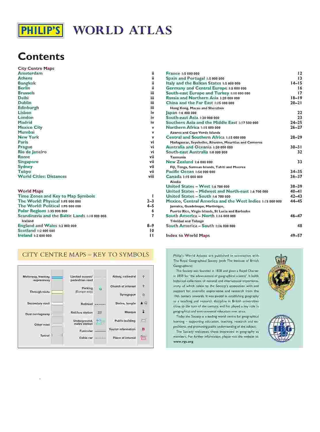 Philip's RGS World Atlas